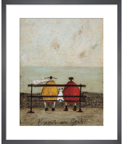 Bums On Seats Framed Print Sam Toft