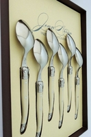 French Coffee Spoons Ivory