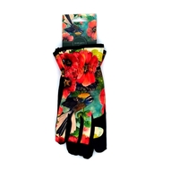 Garden Or Bicycle Gloves Hibiscus