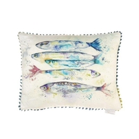 Sardines Linen Cushion