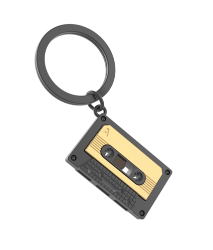 Cassette Tape Keyring