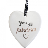 Hanging heart You Are Fabulous