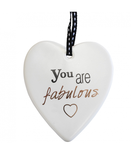 Hanging heart You Are Fabulous