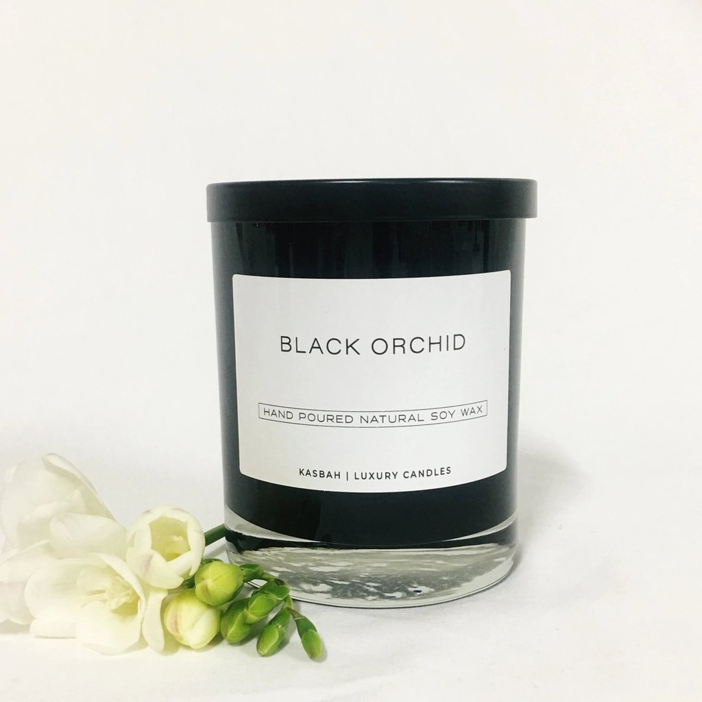 black orchid candles