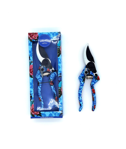 Garden Secateurs - Tui and Cup artwork -  Pruning Shears