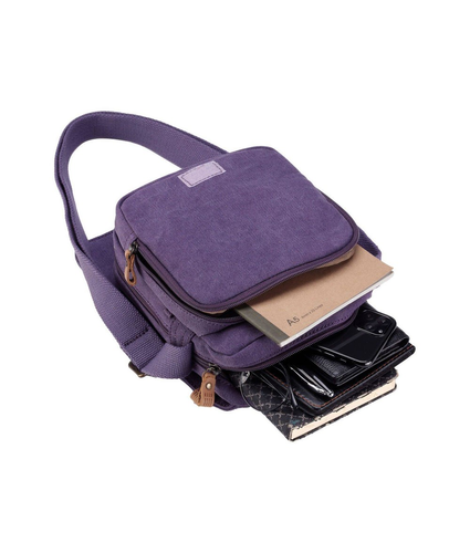 Classsic Cross Body Bag Purple