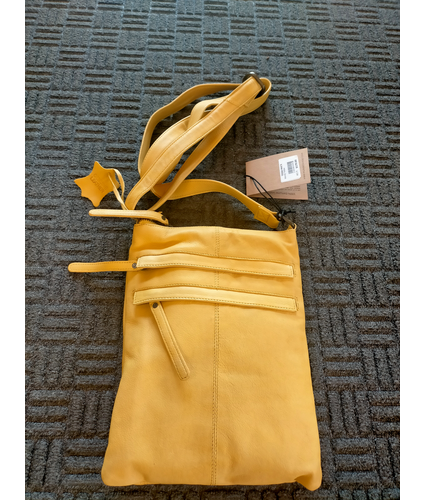 Wendy Leather Bag Yellow