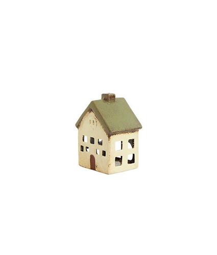 ALSACE TEA LIGHT VILLA OLIVE GREEN