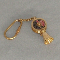 Telegraph Key Ring