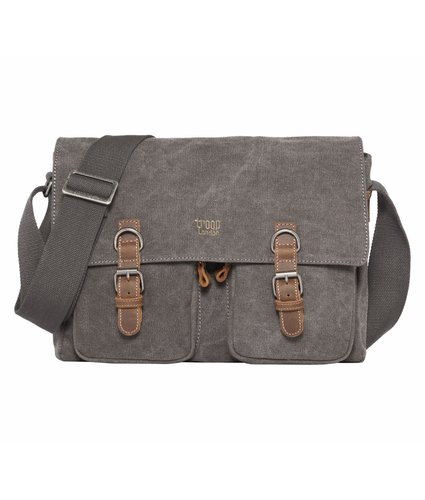 Classic Satchel Bag  Charcoal