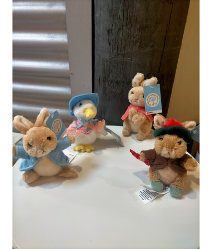 Assorted  Peter Rabbit Mini Bean Bag Toys