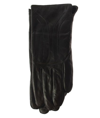 Leather Gloves Large Black