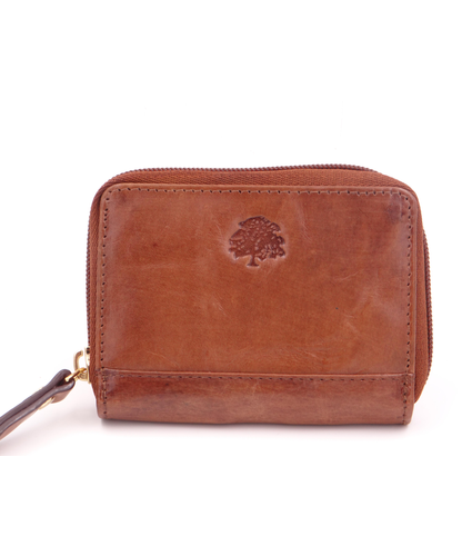 Leather Cardholder Tan C012
