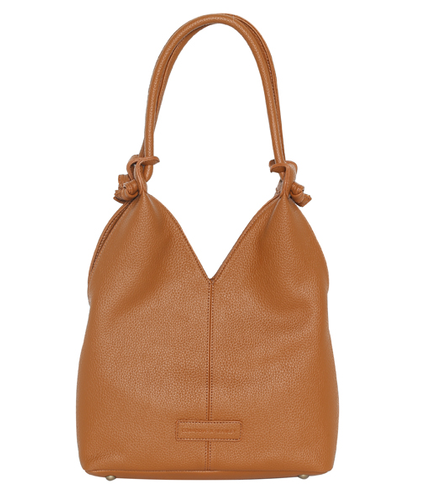 Tulip Shoulder Bag Black or Tan