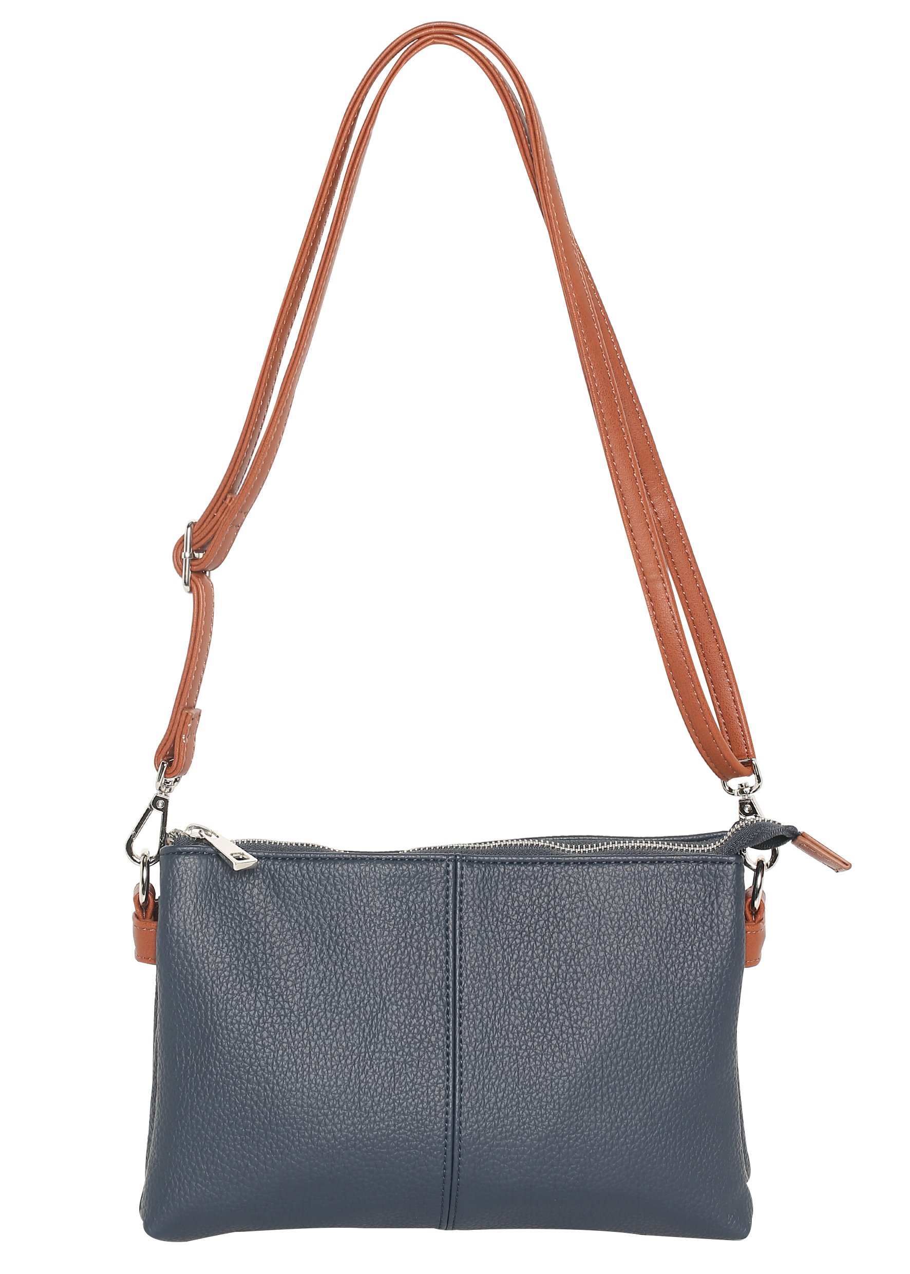 small navy shoulder bag