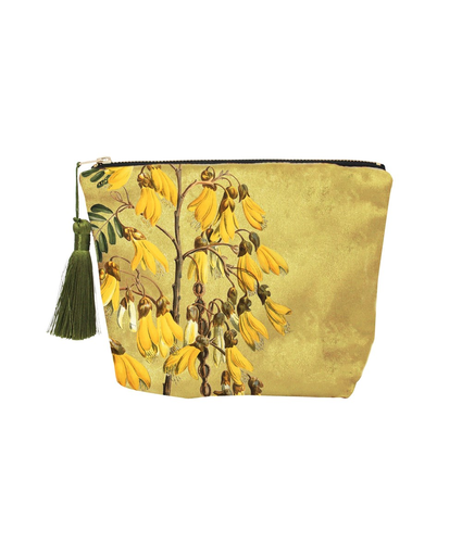 Velvet Cosmetic Case Kowhai