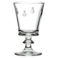 French Bee Wine Glass