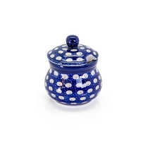 Polish Pottery Sugar Bowl 