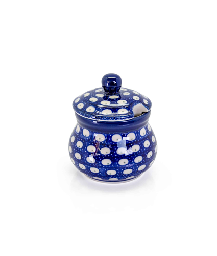 Polish Pottery Sugar Bowl 