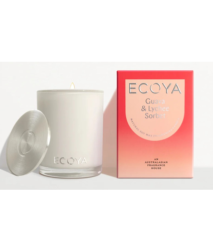 Ecoya Guava & Lychee Sorbet Soy Candle