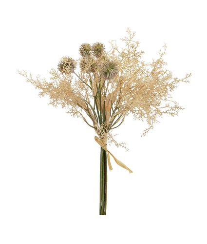 Faux Dried Flower Bouquet