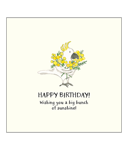 Wishing you a Big Bunch Card 