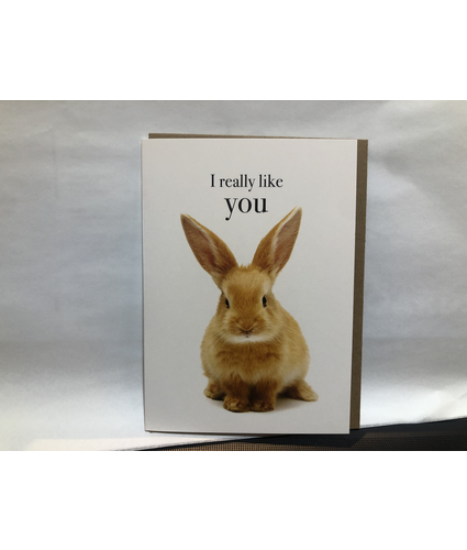 I Really Like You Card 