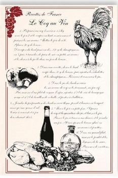 Coq Wine teatowel-french-range-Tessa Mae's with Attitude | Gifts and Homewares | Mapua NZ