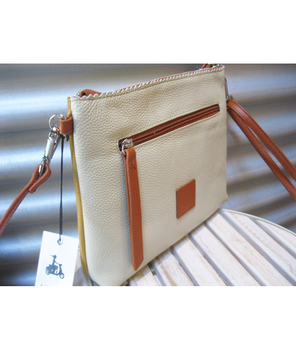 Amy Medium Shoulder Bag Two tone