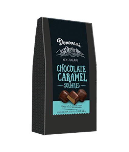 Donovans Chocolate Caramel Squares 180g