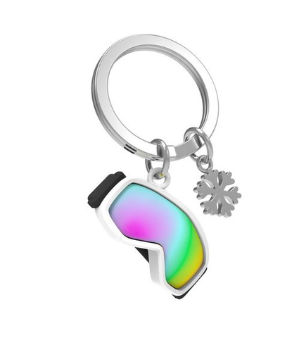 Snow Goggles Keychain