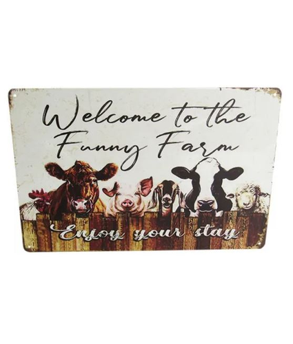 Funny Farm Sign