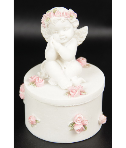 Cherub Trinket Box 