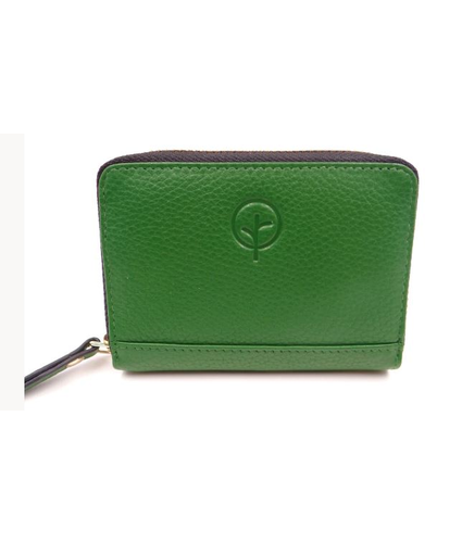 Womens Card Wallet in Monstera