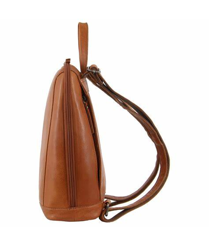 Ladies Cognac backpack
