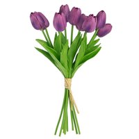 Purple Tulip Bunch 9 Piece 