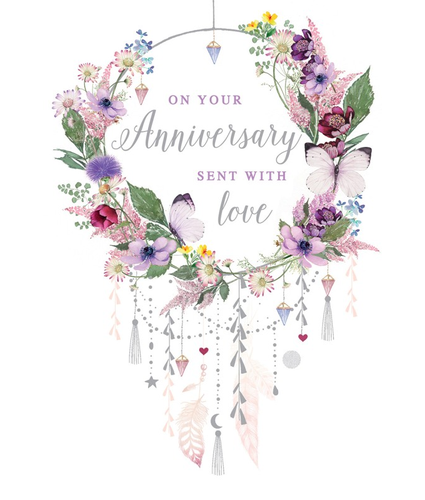Anniversary With Love Card