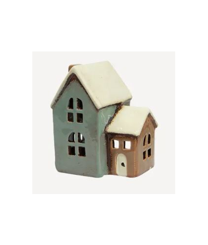 Tea Light Parish Blue