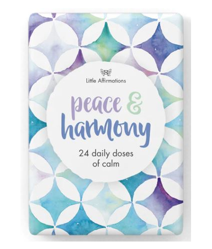 Peace and Harmony Affirmation Cards