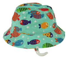 Kids Fish Bucket Hat 54cm