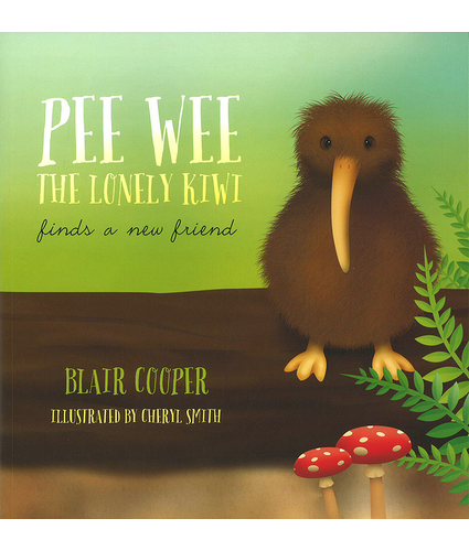 Pee Wee the Lonely Kiwi Book & Free Toy!