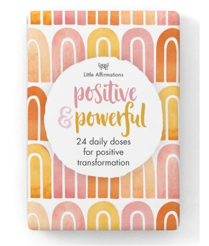 Positive and Powerful Affirmatioins Box