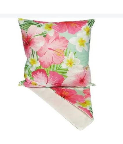 Tropical Hibiscus Cushion SALE 