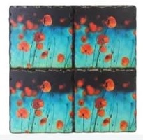 Trivet Poppy Field 