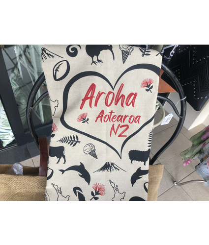Aroha Linen Teatowel