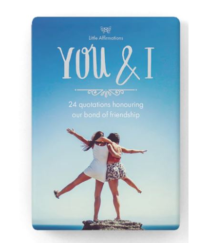 Your and I affirmations Box