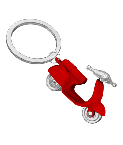 Red Scooter Keyring