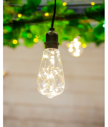 Vintage Pendant Clear 5m LED 