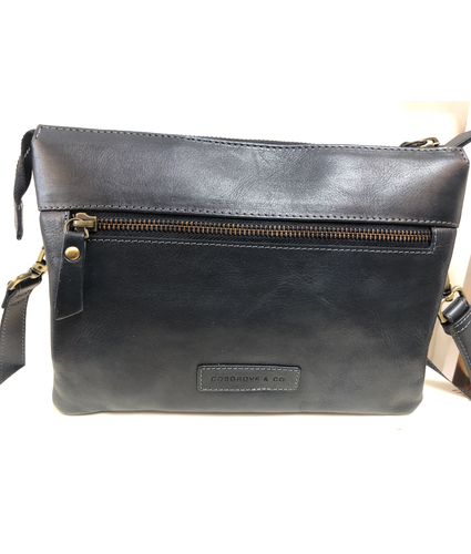 Organizer Cross Body Bag in Navy