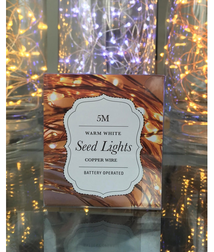 5m Copper Seed Lights